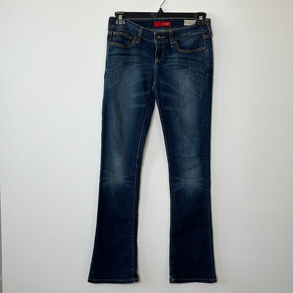 Sz 28 Low Rise Skinny Bootcut Jeans